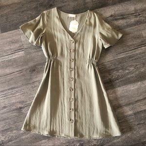 Altar’d Stat- Olive Dress
